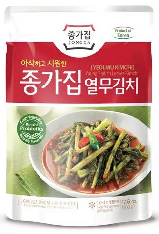 [FR1979-007] Yeolmu Kimchi <1°C 500 Gr. JONGGA