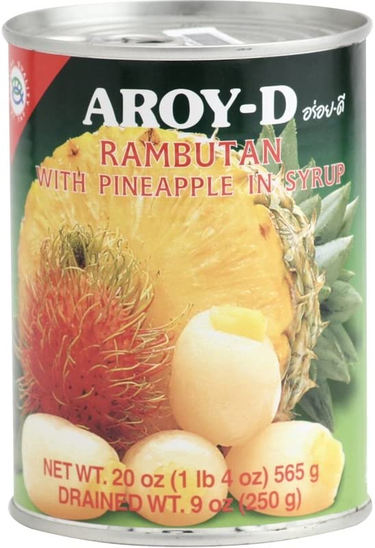 [CN1979-013] Rambutan & Pineapple in Syrup 565 Gr  AROY-D