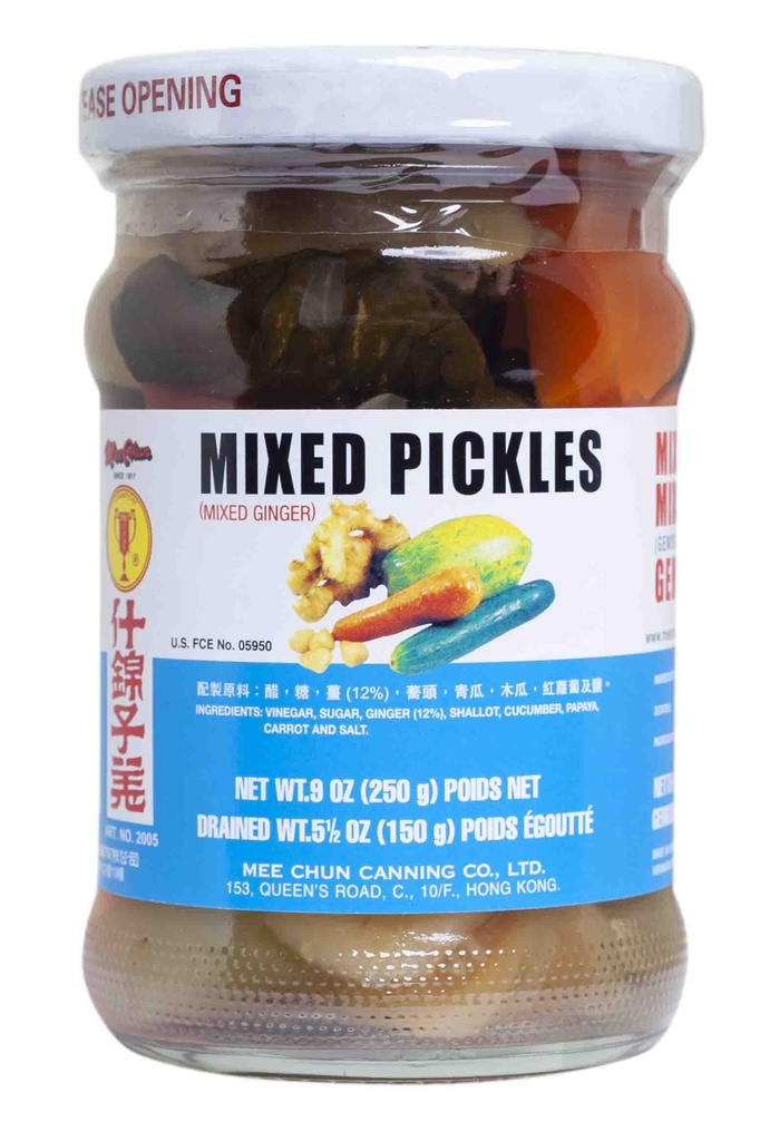 [CN1979-014] Mixed Pickles 250 Gr MEE CHUN