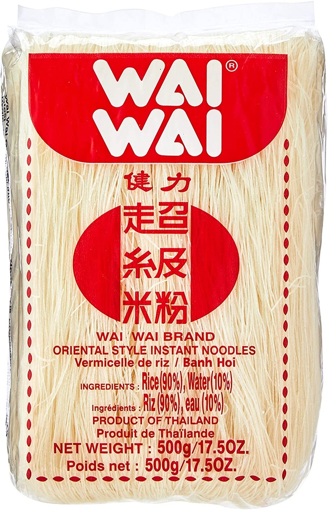 [RNF2018-006] Chinese Style Rice Vermicelli 500 Gr WAI WAI
