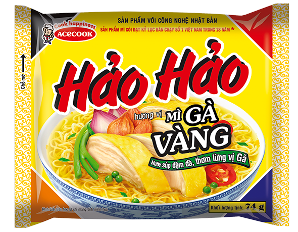 [RNF2018-037] Hao Hao Instant Noodle Chicken 74 Gr ACECOOK