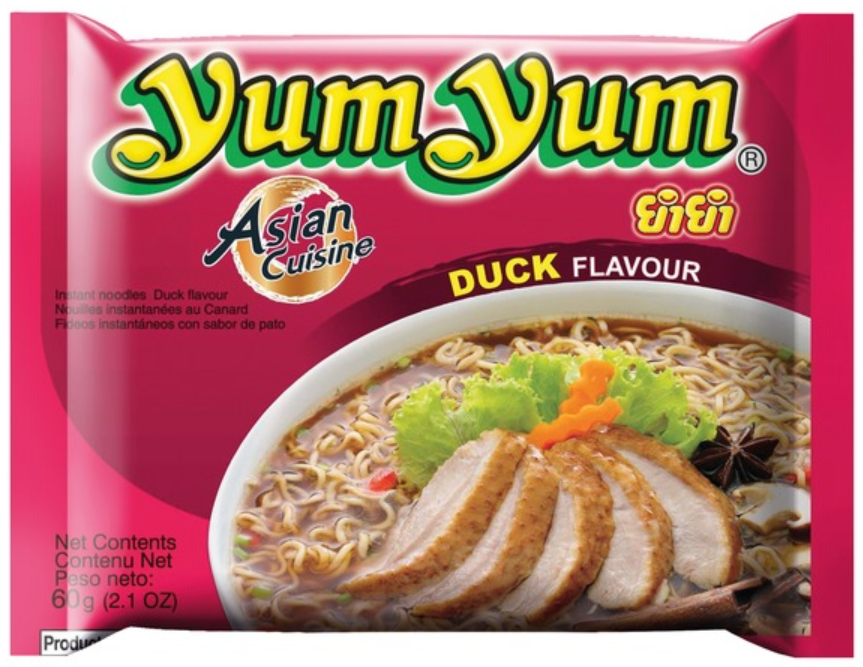 [RNF2018-052] Instant Noodles Duck 60 Gr YUM YUM