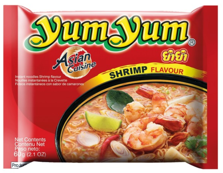 [RNF2018-053] Instant Noodles Shrimp 60 Gr YUM YUM