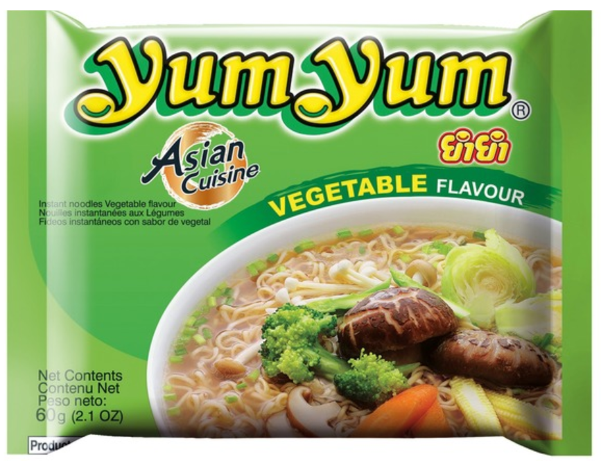 [RNF2018-054] Instant Noodles Vegetable 60 Gr YUM YUM
