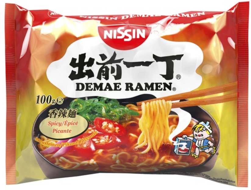 [RNF2018-55] Demae Ramen Spicy 100 Gr NISSIN
