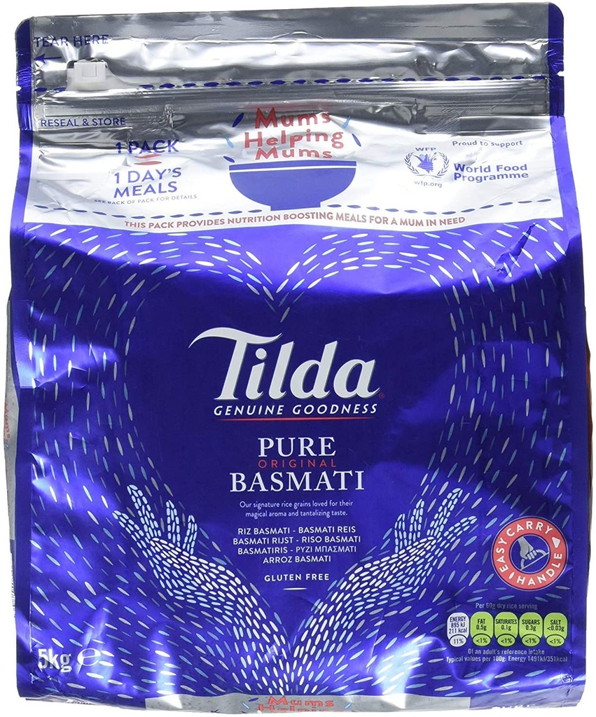 [RNF2018-068] Pure Basmati 5 Kg TILDA